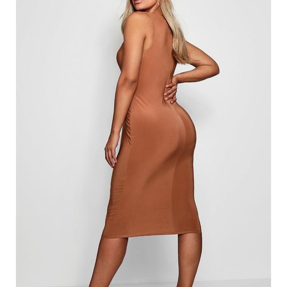 Boohoo Sleeveless Midi Dress - Picture 2 of 5